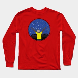 Rocking the crowd full of stars Long Sleeve T-Shirt